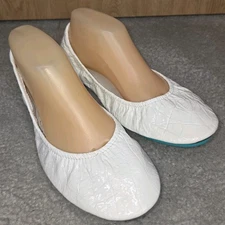Tieks Size 10 Diamond White Ballet Flats Women’s NICE!