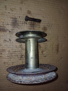 Keilriemenscheibe,Rasentraktor, Riemenscheibe,Doppelriemenscheibe Motor , Honda