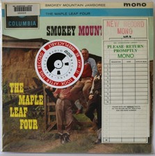THE MAPLE LEAF FOUR "SMOKEY MOUNTAIN JAMBOREE" BBC GRAMOPHONE LIBRARY LP RECORD