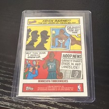 2005 Kevin Garnett 2004-05 Season Topps Bazooka - Comics Card  #3