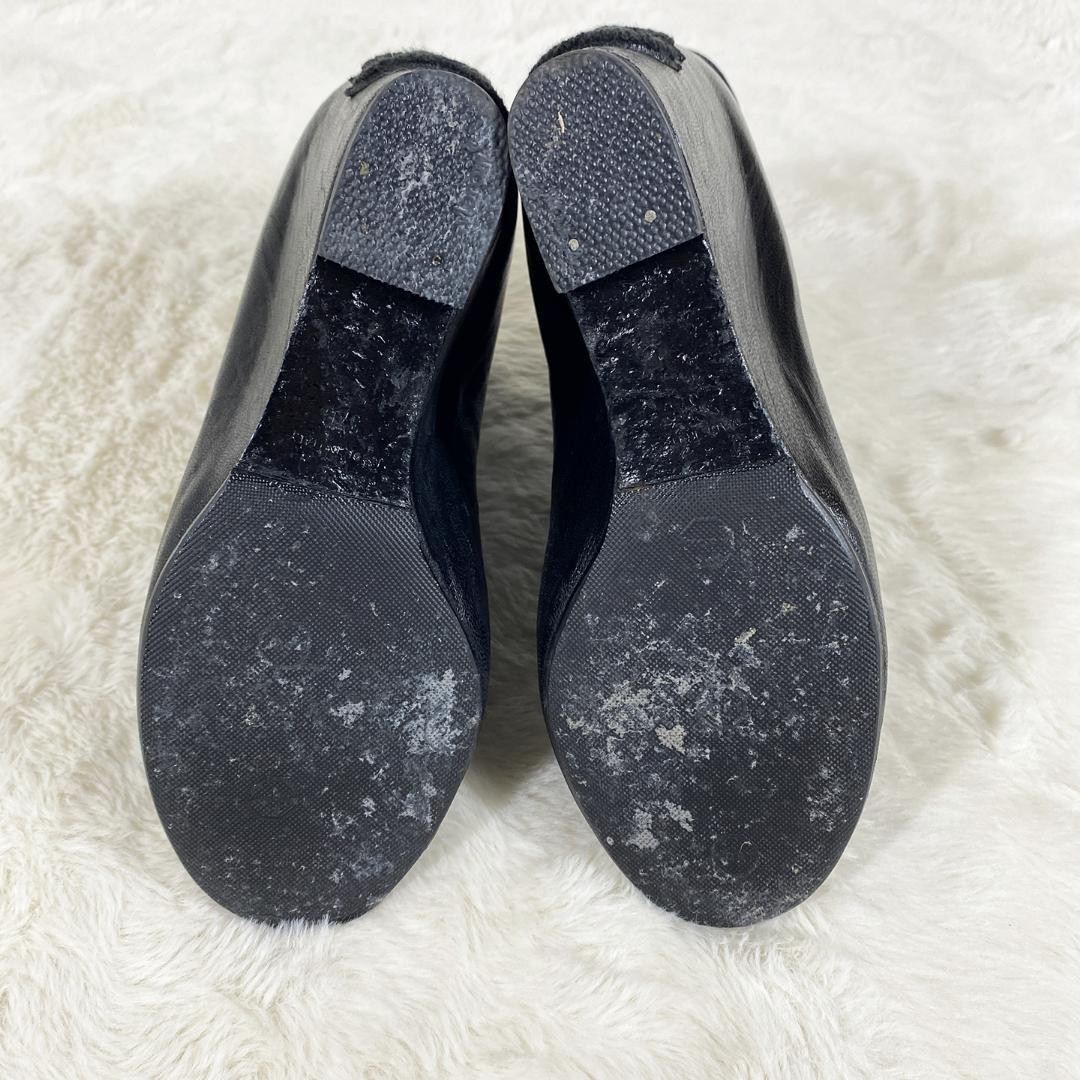 CHANEL Open Toe Wedge Sole Boots Black Size 37 Women's | eBay