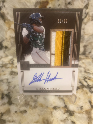 2024 Panini Impeccable 51/99 SP Dillon Head Patch/On Card Auto #EPJ-DH Padres