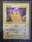 1999 Pokémon Base Set FIRST EDITION Shadowless Pikachu