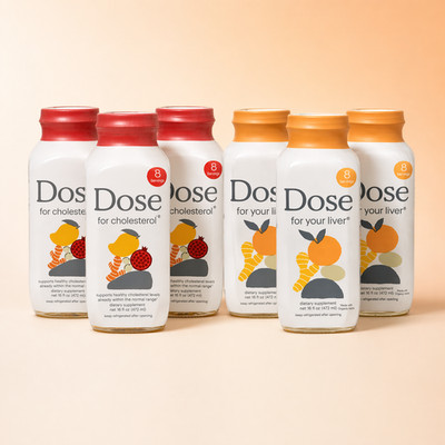 DOSE DAILY For Your Liver & Cholesterol - Wellness Bundle 16oz 6PACK NIB