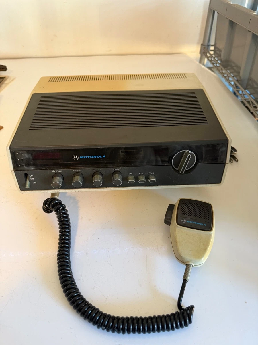Haut-parleur Externe Motorola HSN4000A Vintage - Neuf, Jamais Utilisé, Pour CB/HAM