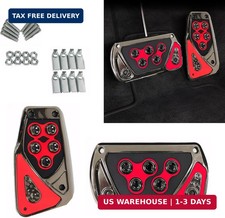 2 PCS Car Pedal Covers, Automotive Brake and Accelerator Pedal Pad, Anti-slip No