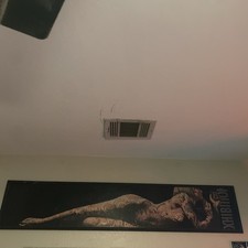 Vintage 1980 s , ADT Tattoo Art 46th Annual Art Exhibition Sign Very Rare