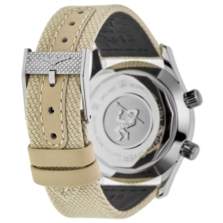 New Longines Legend Diver Beige Dial Fabric Strap Unisex Watch L3.374.4.30.2 - image 4 of 4