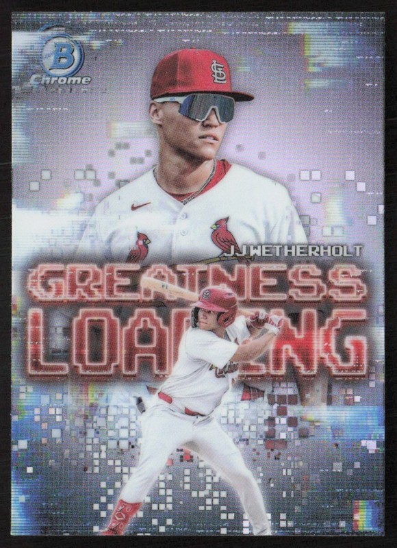 2025 Bowman Greatness Loading JJ Wetherholt #GL-17 GS1