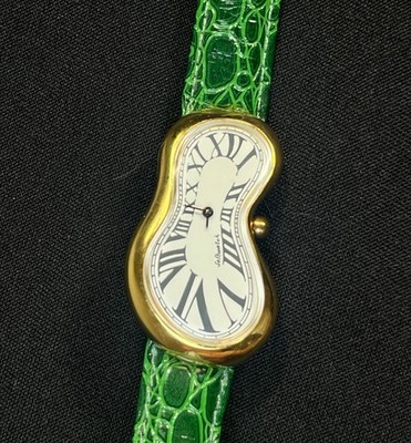 Vintage Exaequo Softwatch Dali Melting Timepiece Swiss Quartz Cartier Crash 