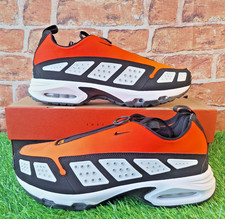 NIKE AIR MAX SNDR TRAINERS SIZE 10 BRIGHT CRIMSON ORANGE / BLACK , UNISEX