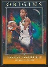 Crystal Dangerfield 2024 Panini Origins WNBA Gold #90 1/10