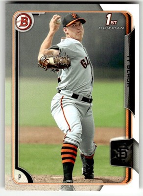 2015 Bowman #BP24 Ty Blach Prospects 1st San Francisco Giants Baseball