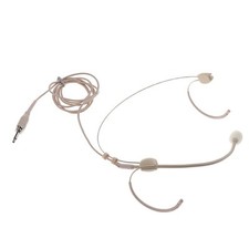 Wired Headset Condenser Microphone Speaker Ear Hook MIC 1m/3.3ft Cable