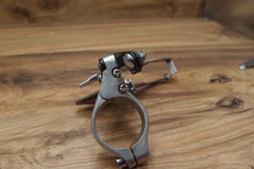 1990's front derailleur Suntour XCM Maeda Ind VIA Japan 31.8 mm bottom pull - Picture 8 of 9