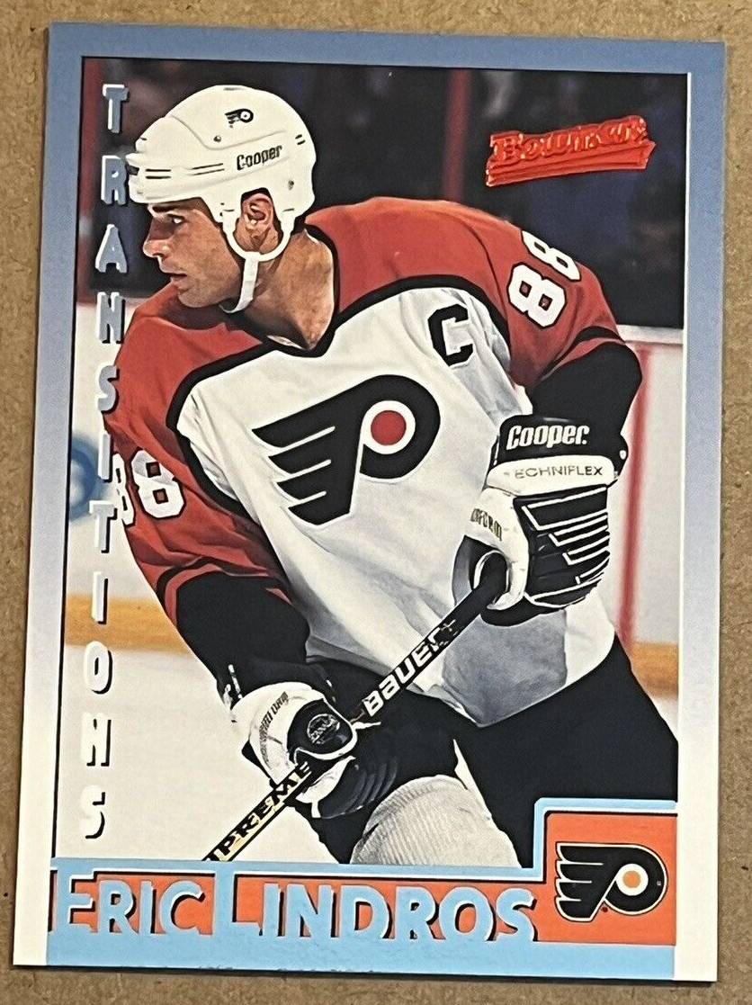 1995-96 Bowman Hockey #71 ERIC LINDROS FLYERS