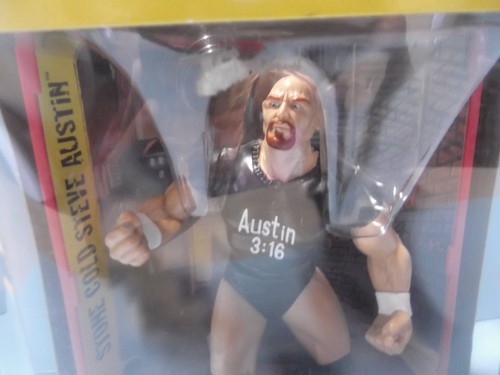 WWF Stone Cold Steve Austin 7" pulgadas rasgado y despiadado 1 en tu casa caja problemas - Imagen 3 de 9