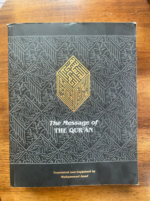 The Message Of The Qur'an By Muhammad Asad Paperback 1175 Pages