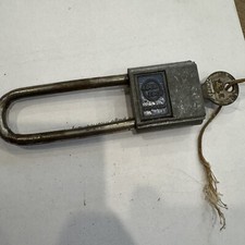 Vintage Aqua Lock Under Water Padlock With key Made In USA - BUB