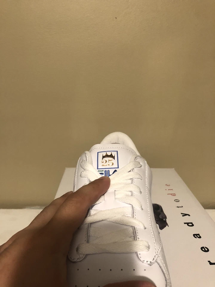 Fila Tennis 88 Notorious Biggie Small Ready To Die 25th Anniversary Men’s Sz 10 - Image 3 of 4