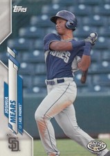 Lot of (56) 2020 Topps 1st Pro Debut  JOSHUA MEARS Rookie Card #139 Padres