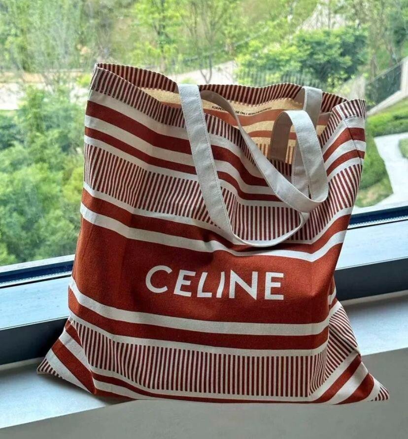 CELINE eco bag canvas tote bag novelty Japan gift popup CELINE eco bag canvas tote bag novelty Japan gift popup