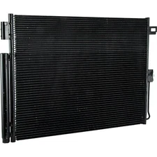 A/C Condenser For 2010-2021 Jeep Grand Cherokee 2011-2022 Dodge Durango Black