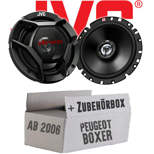 Peugeot Boxer 2 - JVC 16Cm 2-Wege Koax-Lautsprecher Boxen Auto Einbauset PKW TüR-image