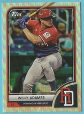 2023 World Baseball Classic Willy Adames Foil Refractor Dominican Republic #60