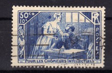 FRANCE 1935 Chomeurs  Yv 307 Mi 303 Obl