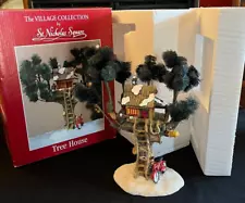 VINTAGE  St. Nicholas Square  "Tree House" for the Village Collection