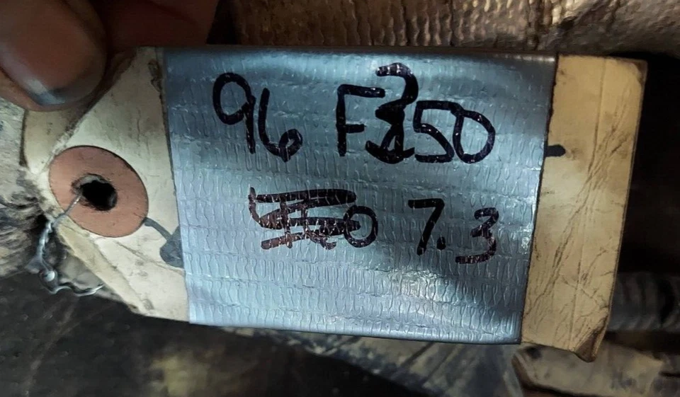 Arnés de cableado de inyector de combustible para motor Ford F350 1996 7,3 L fabricante de equipos originales usado F6 TB-9D930-EA Foto 3 de 3