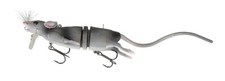 Savage Gear Okuma Floating 11 3/4" 3D Rad Rat 2 1/2 Oz Rodent Grey R-300-GY New
