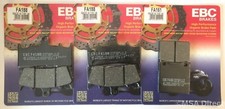 EBC Organic FRONT and REAR Disc Brake Pads Fits KAWASAKI ZRX1200R / ZRX1200S