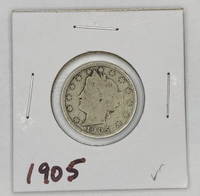 1905 Liberty Head V Nickel 5 Cent Piece- (1004) | eBay