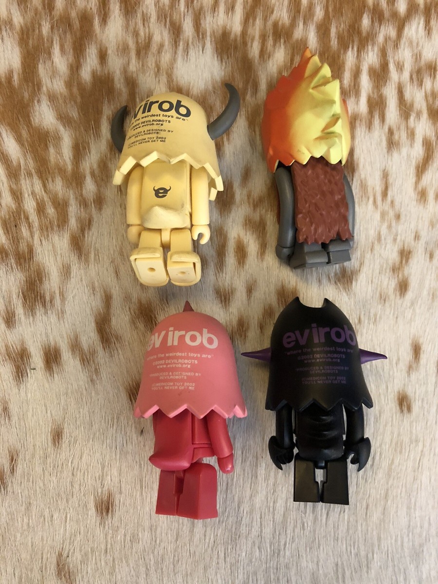 Medicom EVIROB Devil Robots Lot Of 4 Series 1 & 2 Kubrick Medicom EVIROB Devil Robots Lot Of 4 Series 1 & 2 Kubrick