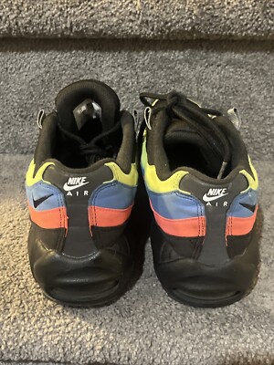 Size 6 (GS) - Nike Air Max 95 Low Black Neon 2022 for sale online