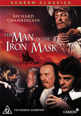 Richard Chamberlain THE MAN IN THE IRON MASK DVD