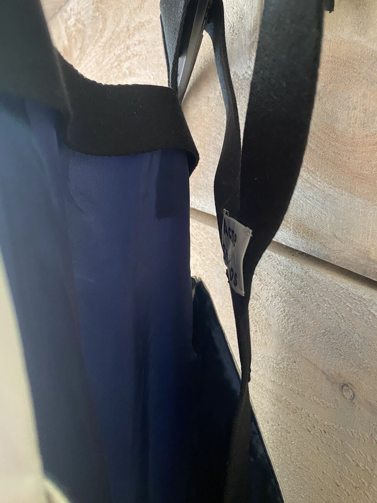 Abito lungo raso Acne Studios circa 2014 2015