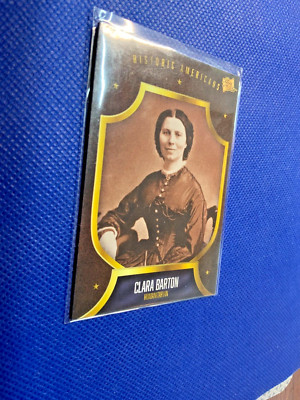 CLARA BARTON 2017 The Bar Pieces of the Past Historic Americans #102     AA51