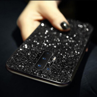 For OnePlus Pro 7T Pro 1+ Glitter Sparkle Hybrid Back TPU Edge Case  Cover