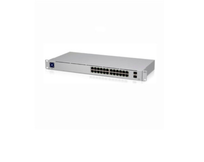 Ubiquiti USW-24 Unifi Switch 24 GbE RJ45 ports (2) 1G SFP Ports AC-DC 36W