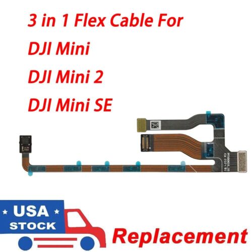 OEM 3 in 1 Flat Cable Gimbal Flex Ribbon Cable For DJI Mavic Mini / 2 / SE Drone - Afbeelding 1 van 2
