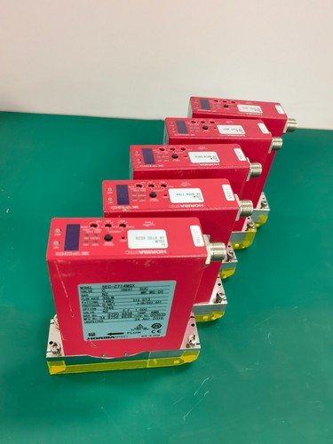 HORIBASTEC SEC-Z714MGX Mass Flow Controller AR 3SLM 14W3,MG-05,D-NET - Picture 11 of 12