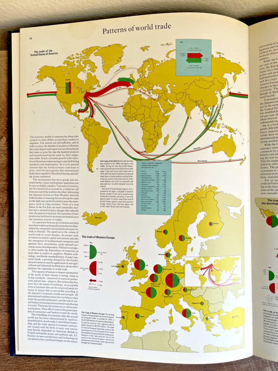 The New York Times Atlas of the World (1972, Quadrangle, Great