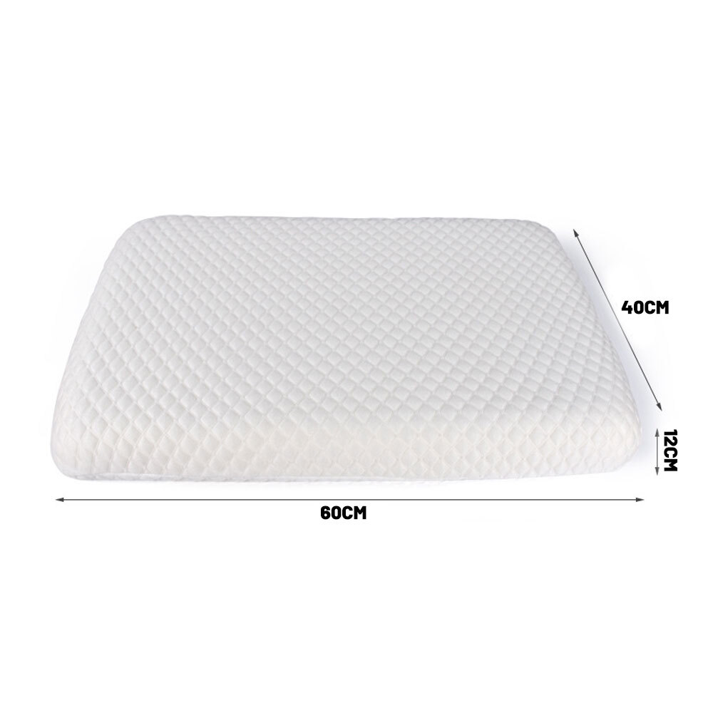 Memory Foam Large Soft Pillow Bounce Back Firm Deluxe memory foam