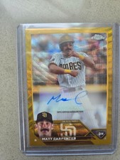2023 Topps Chrome Update Series - Autographs Gold Refractor #AC-MC Matt...