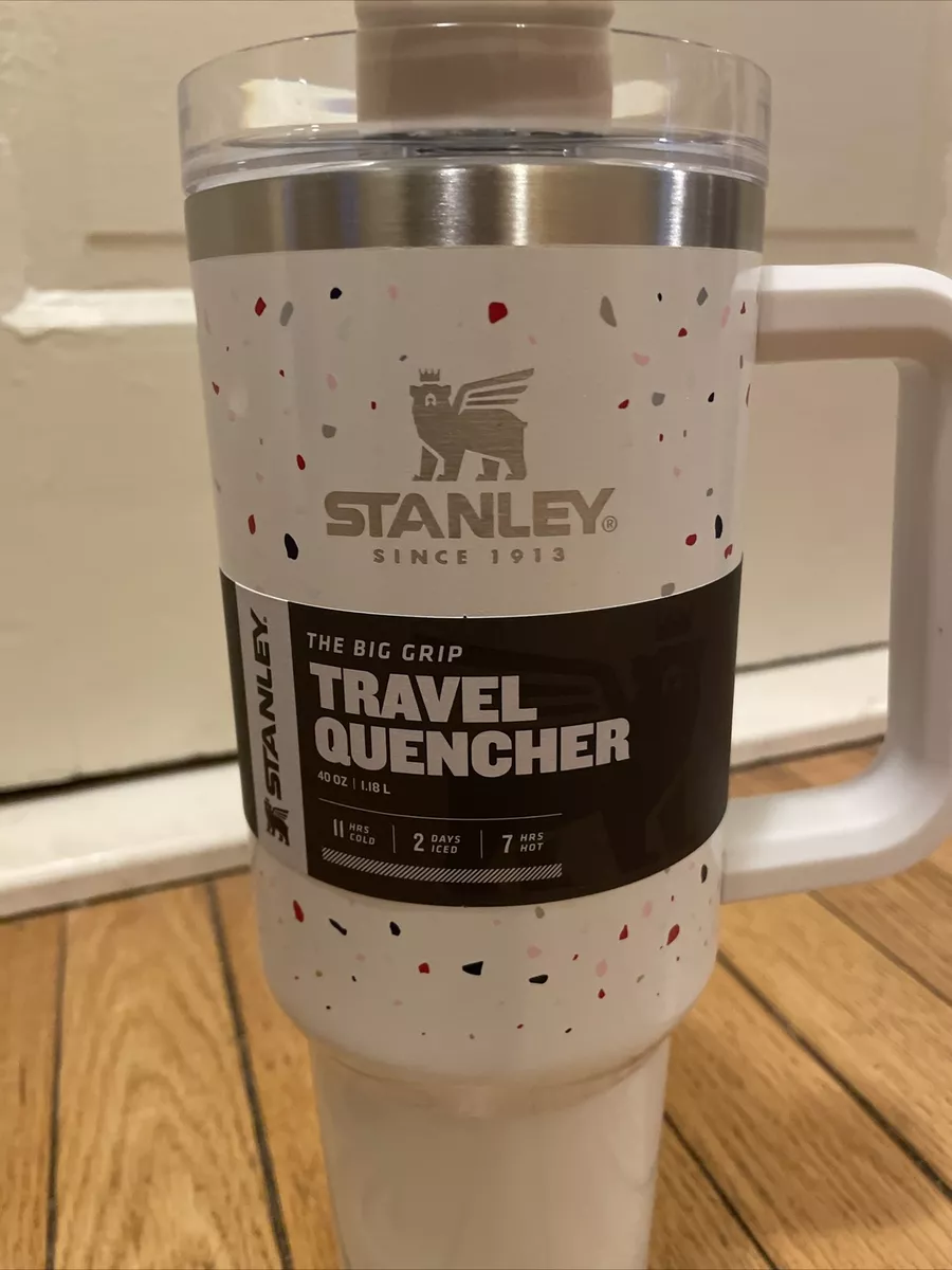 New Stanley Adventure Travel Quencher Tumbler 40 Oz 1.18L Wht