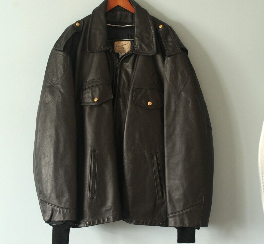 Officer Coat 24AW サイズ46 Taylor's Leatherwear Size 54 XL Leather Police Rider Jacket