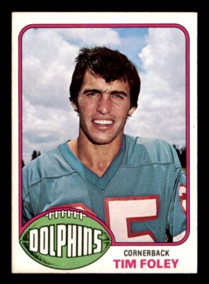 1976 Topps Football #72 Tim Foley EX *d2